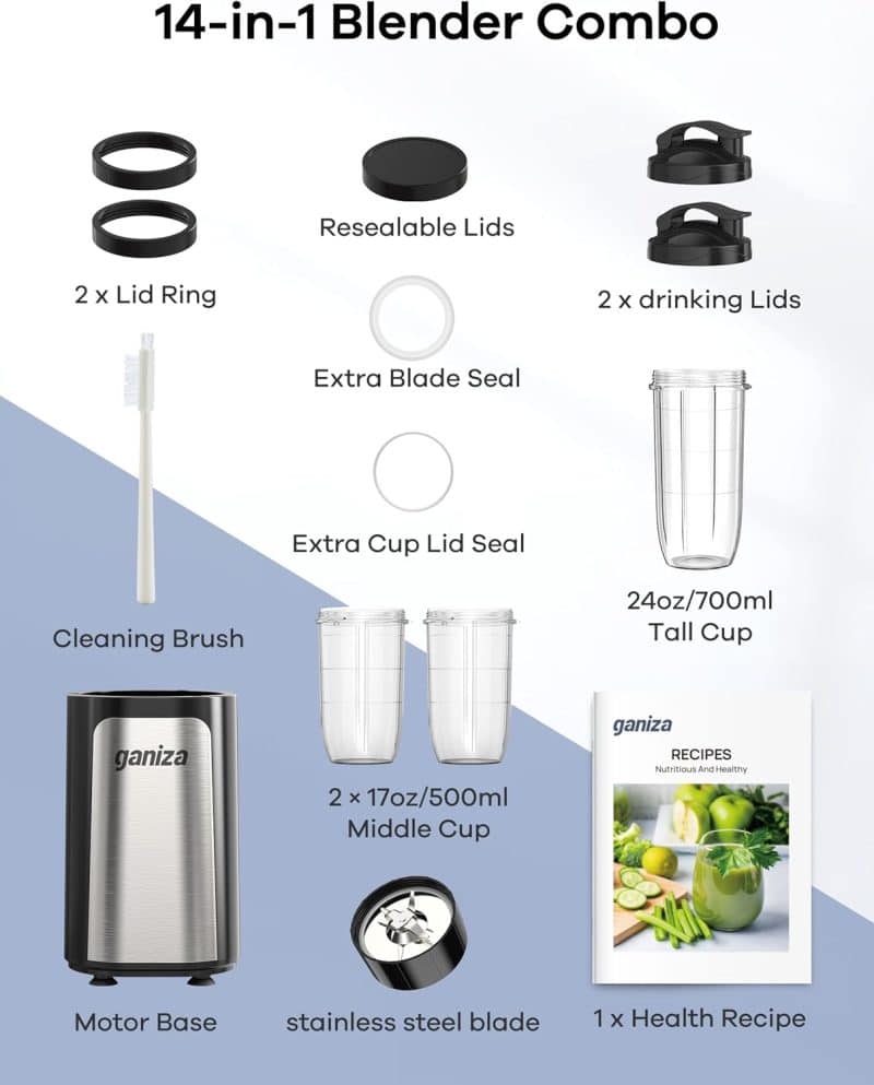Ganiza Blender for Smoothies - Image 7