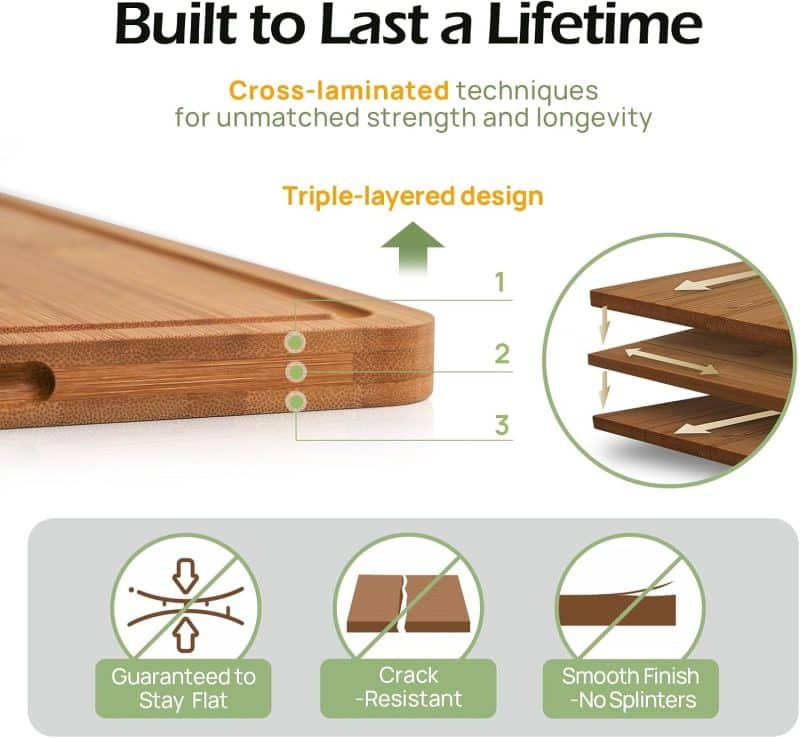 keechee Bamboo Cutting Board - Image 4