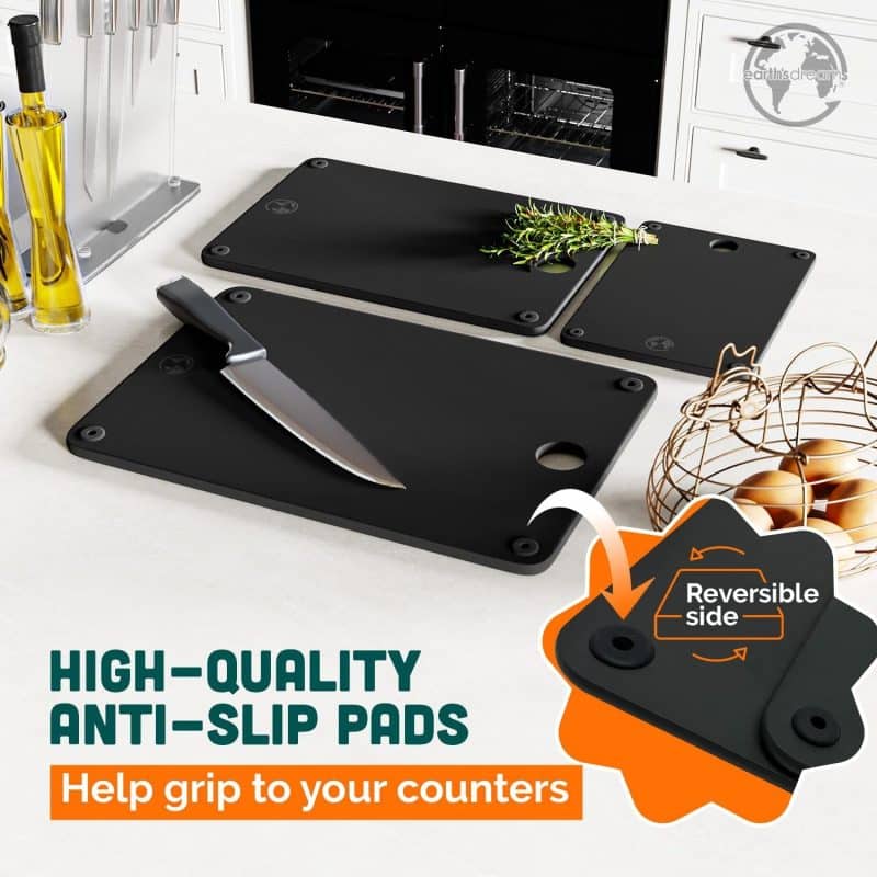 Earth’s Dreams Wood Cutting Board 3-Piece Set - Image 5