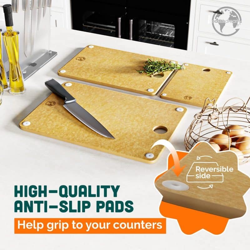 Earth’s Dreams Wood Cutting Board 3-Piece Set - Image 12