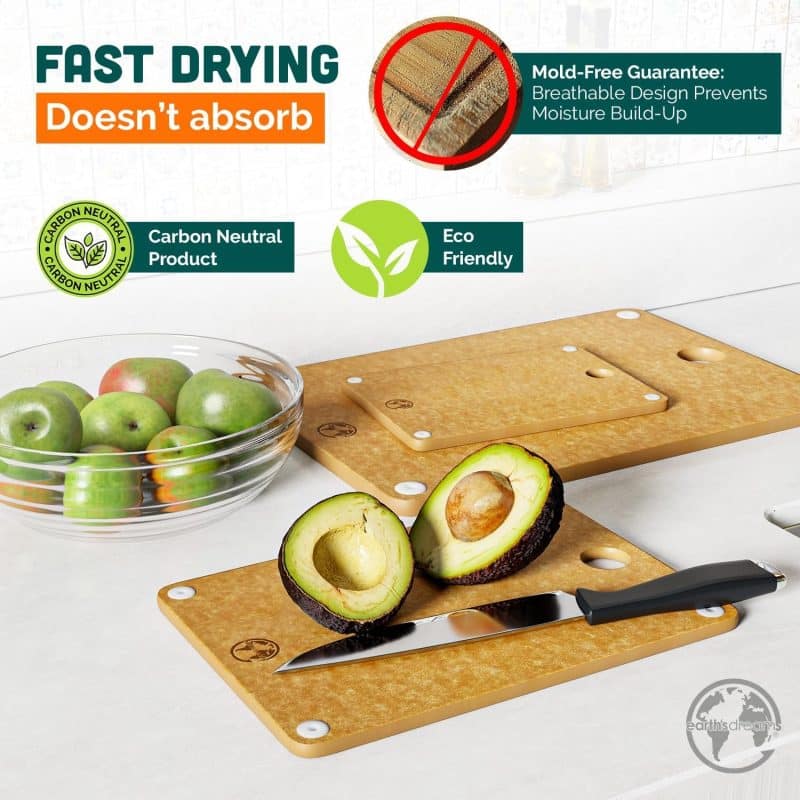 Earth’s Dreams Wood Cutting Board 3-Piece Set - Image 14