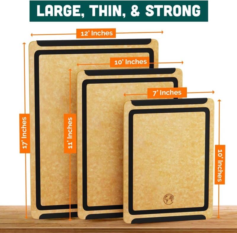 Earth’s Dreams Wood Cutting Board 3-Piece Set - Image 16