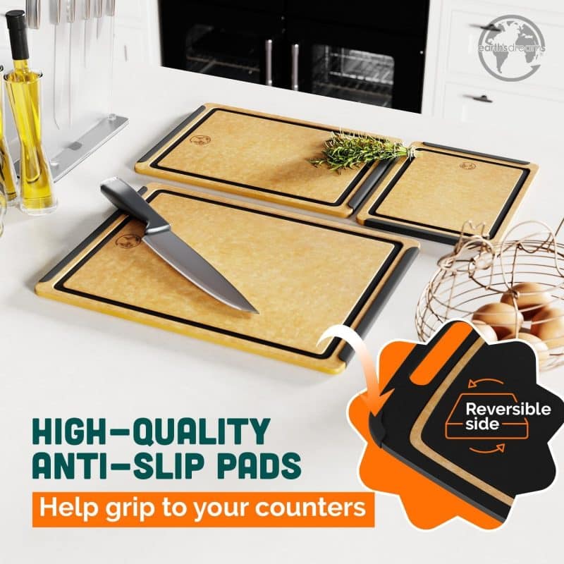 Earth’s Dreams Wood Cutting Board 3-Piece Set - Image 19