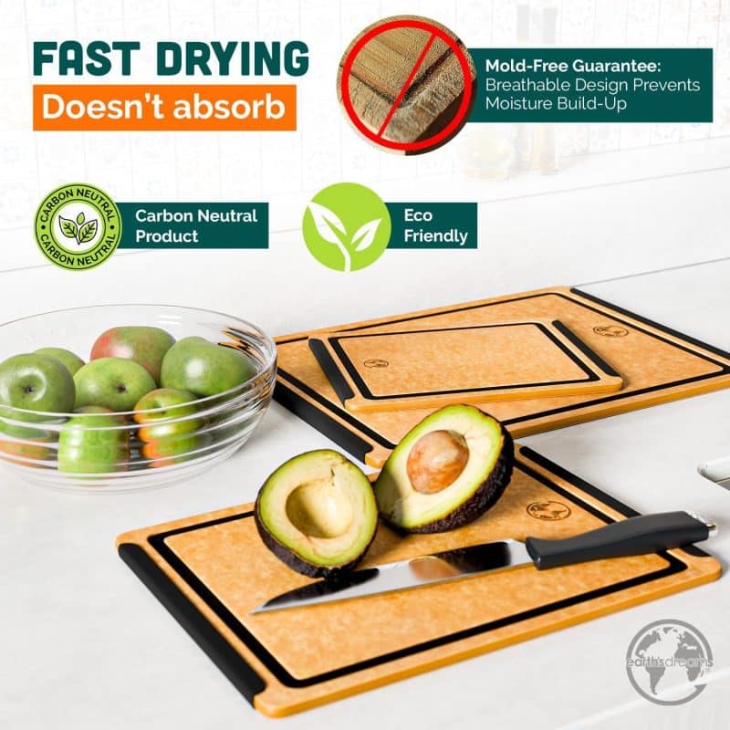 Earth’s Dreams Wood Cutting Board 3-Piece Set - Image 21