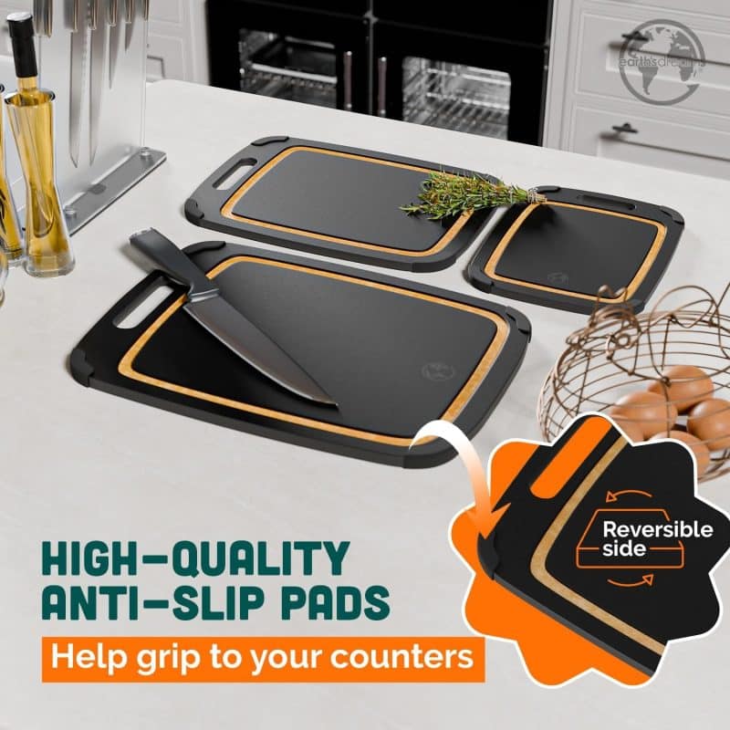 Earth’s Dreams Wood Cutting Board 3-Piece Set - Image 26