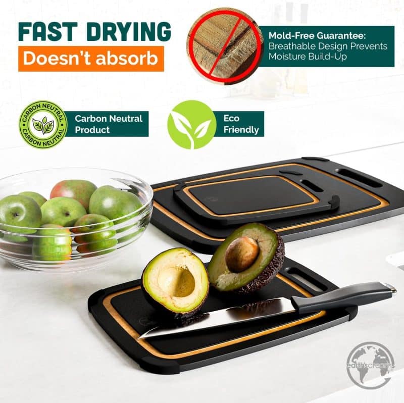 Earth’s Dreams Wood Cutting Board 3-Piece Set - Image 28