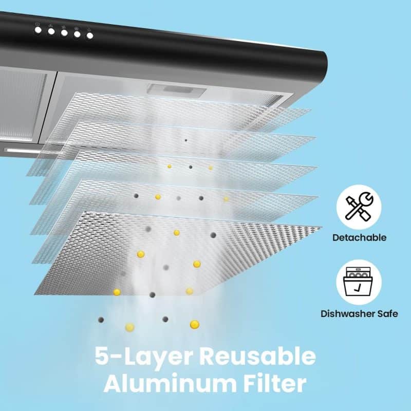 Comfee' Slim Ductless Range Hood - Image 24