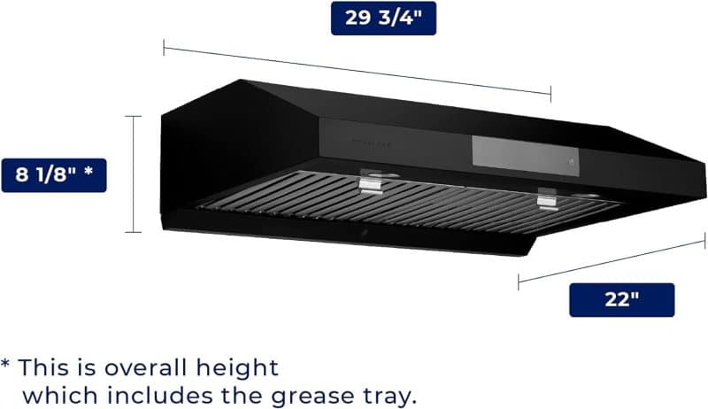 Hauslane Under Cabinet Range Hood - Image 15