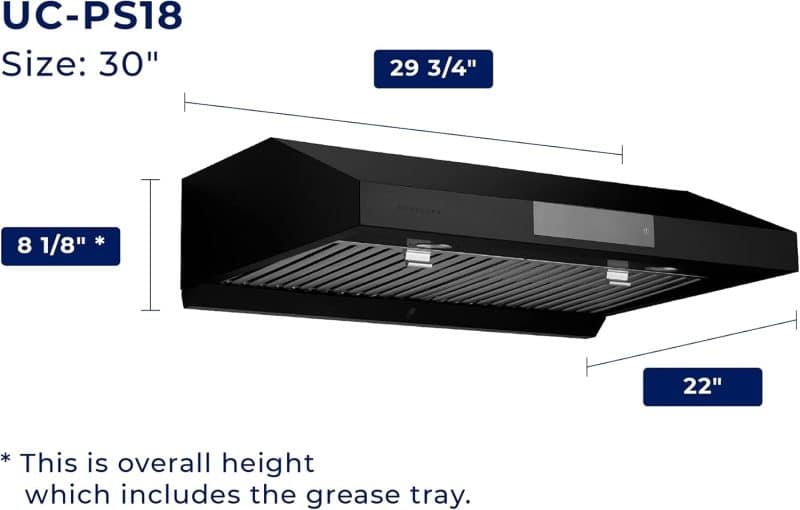 Hauslane Under Cabinet Range Hood - Image 29