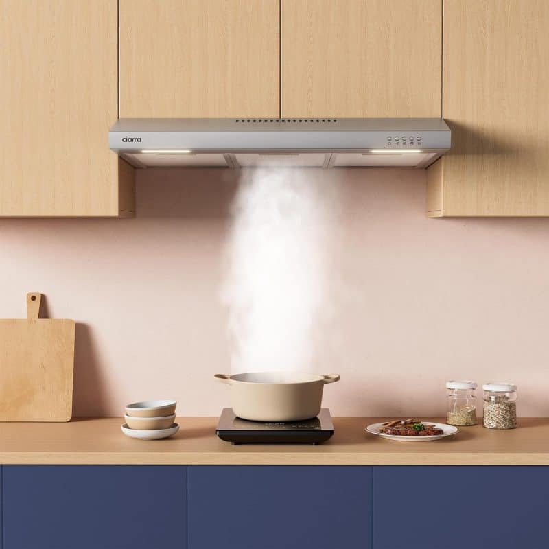 ciarra 30-inch Under Cabinet Ductless Range Hood - Image 3