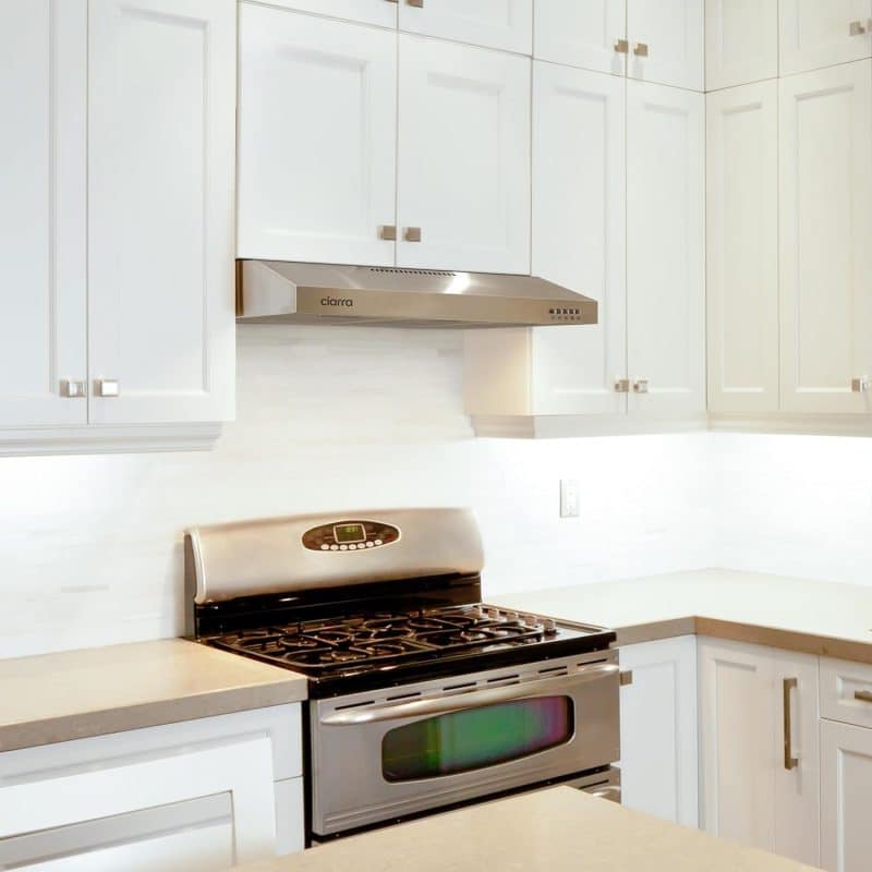 ciarra 30-inch Under Cabinet Ductless Range Hood - Image 7