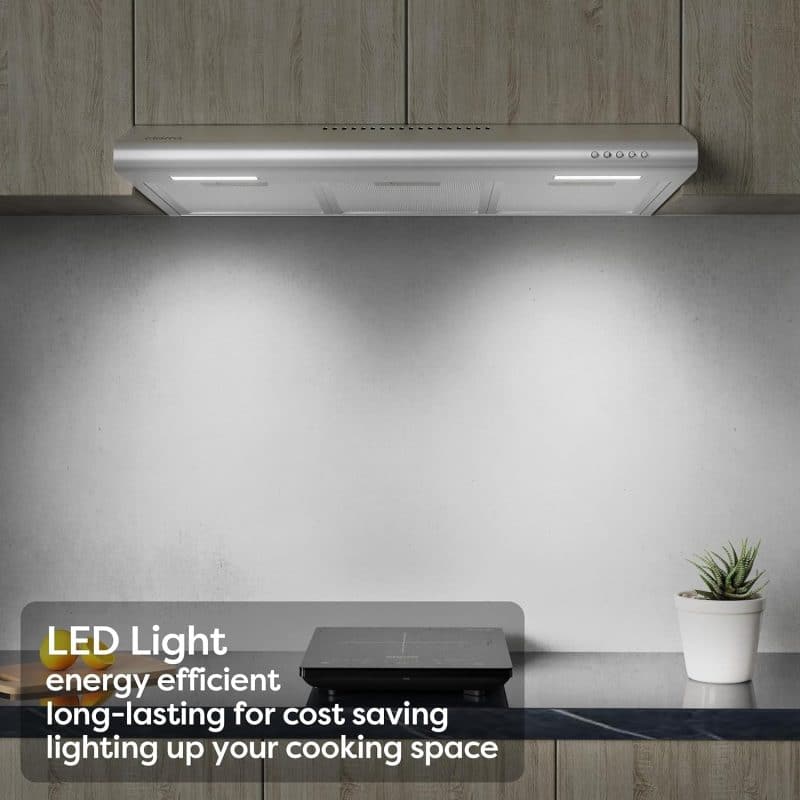 ciarra 30-inch Under Cabinet Ductless Range Hood - Image 13