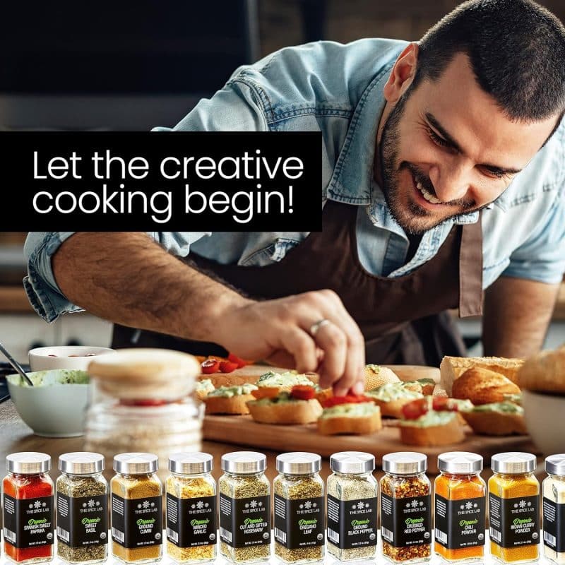 The Spice Lab Organic The Ultimate Culinary Cooking Spices Set - Image 2