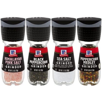 McCormick Salt & Pepper Grinder Variety Pack