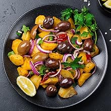 Salad and vegetables