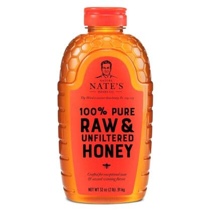 Nate's 100% Pure, Raw & Unfiltered Honey