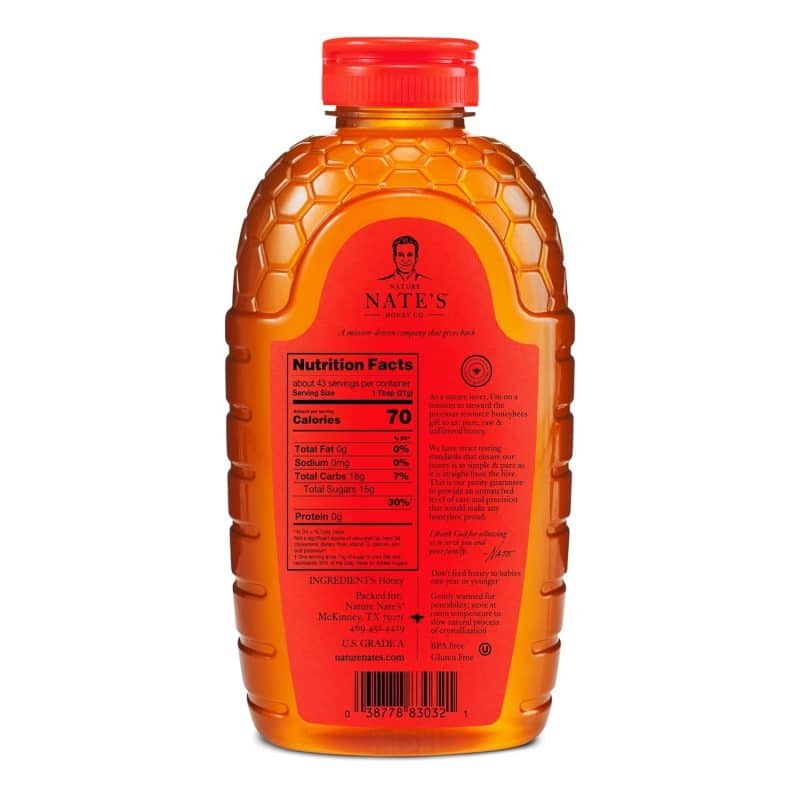 Nate's 100% Pure, Raw & Unfiltered Honey - Image 9