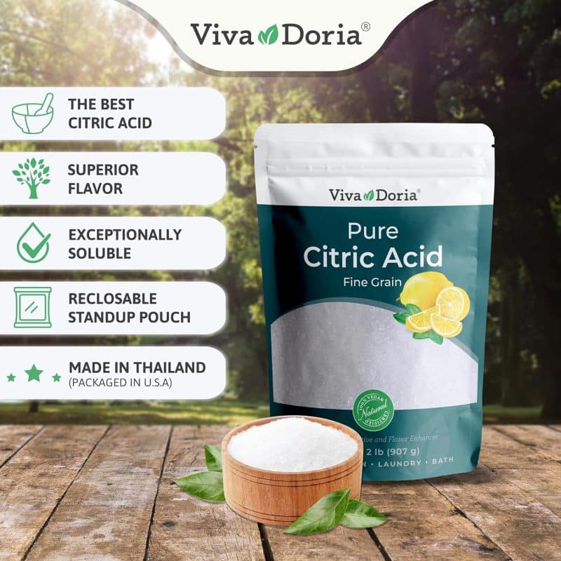 Viva Doria Pure Citric Acid (Fine Grain) - Image 11
