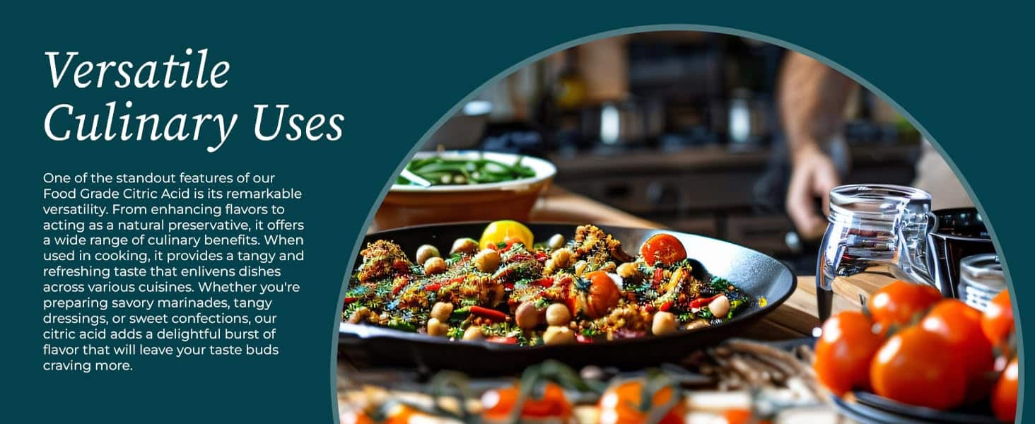 Citric acid culinary uses