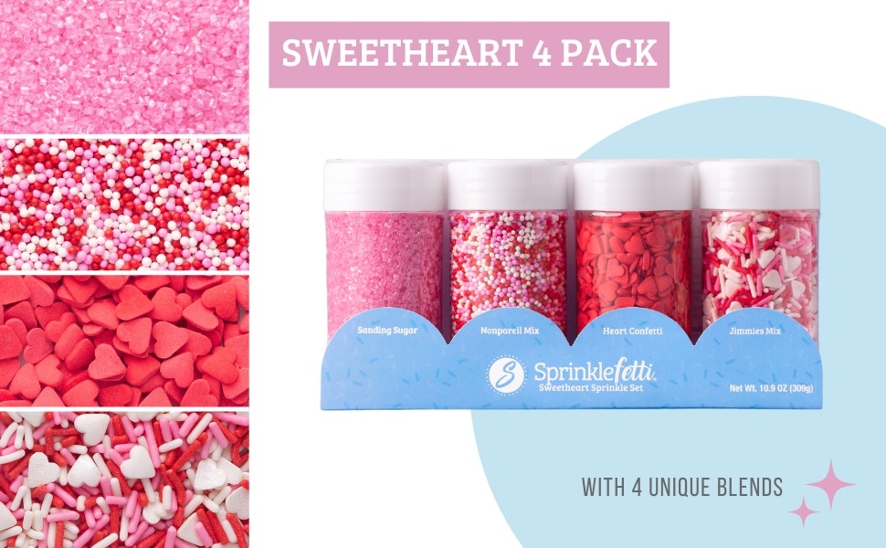 Vday 4 Pack Sprinkles
