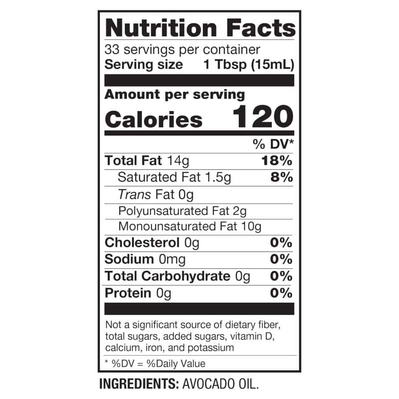 BetterBody Foods Refined Avocado Oil - Image 6