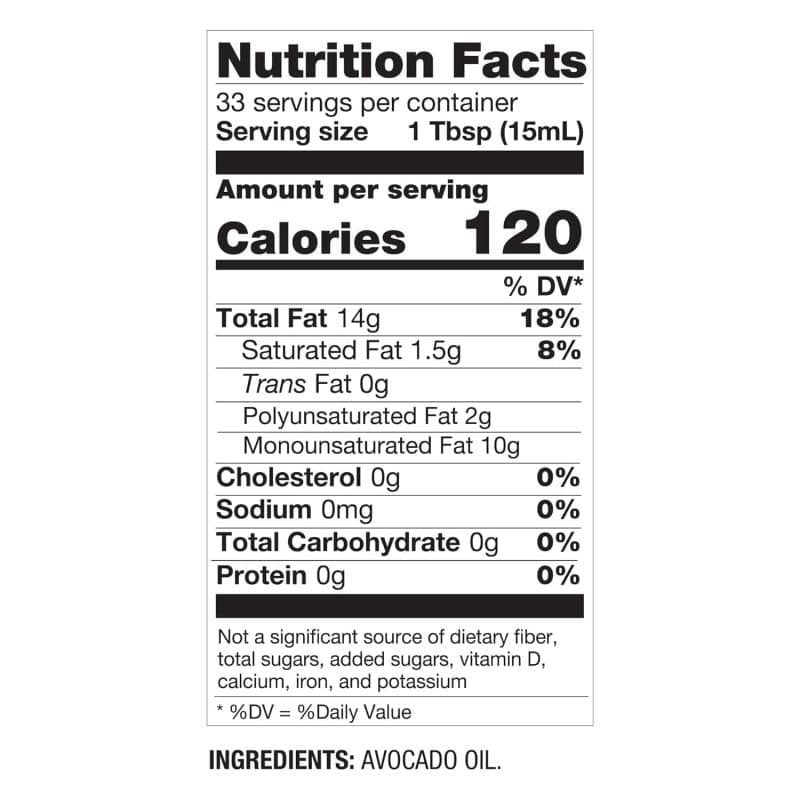 BetterBody Foods Refined Avocado Oil - Image 17