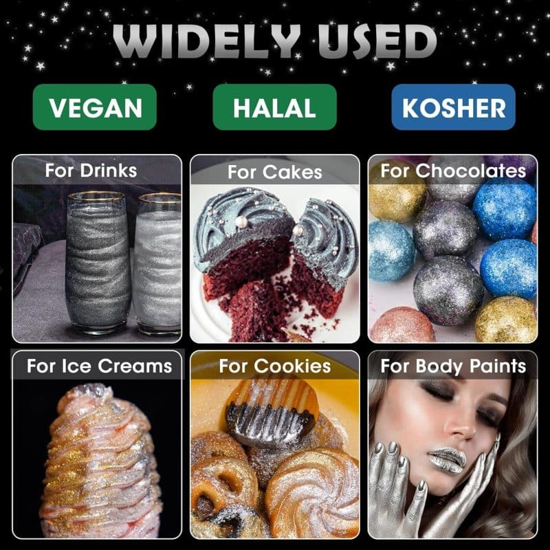 NiHome Edible Food-Grade Glitter Powder - Image 9