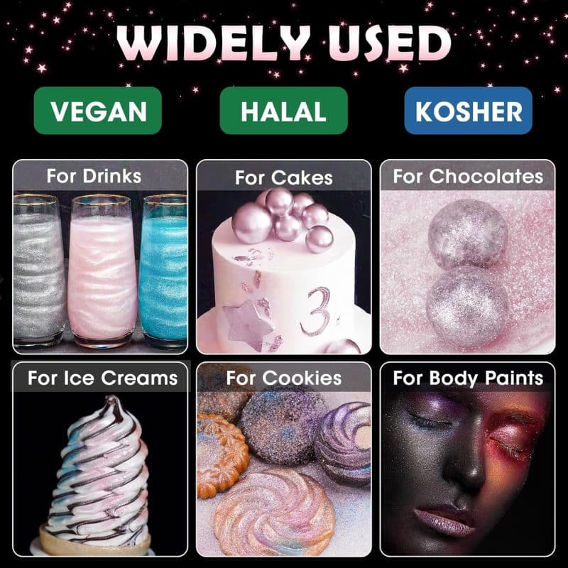 NiHome Edible Food-Grade Glitter Powder - Image 26