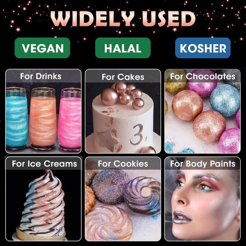 NiHome Edible Food-Grade Glitter Powder - Image 72