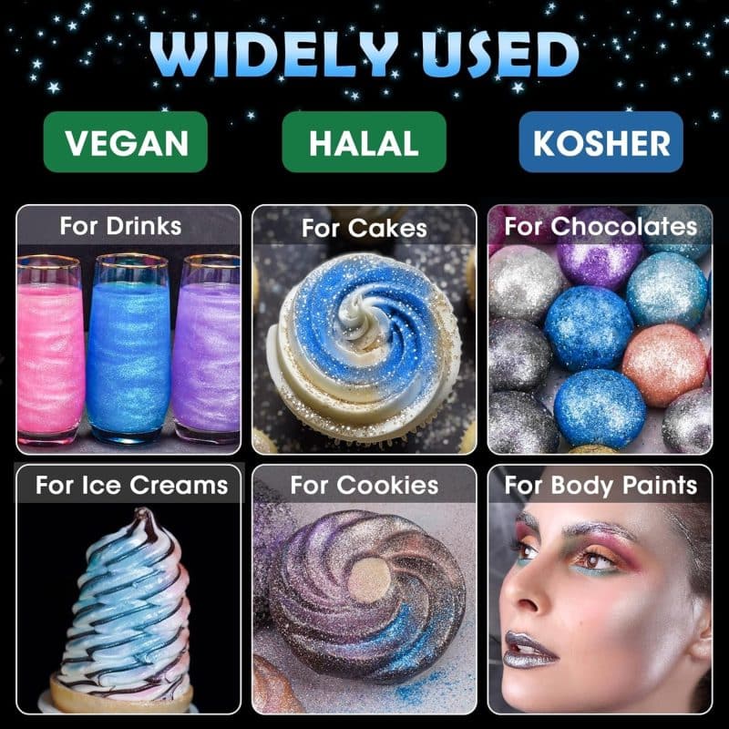 NiHome Edible Food-Grade Glitter Powder - Image 91