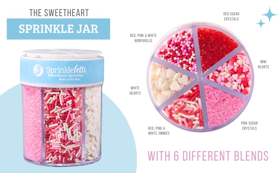 Sweetheart Sprinkle Jar