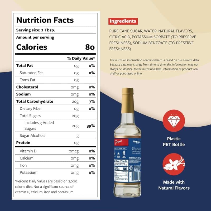 Torani Flavored Syrup - Image 2