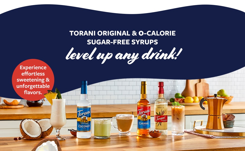 Torani Orginal & Sugar Free Syrups