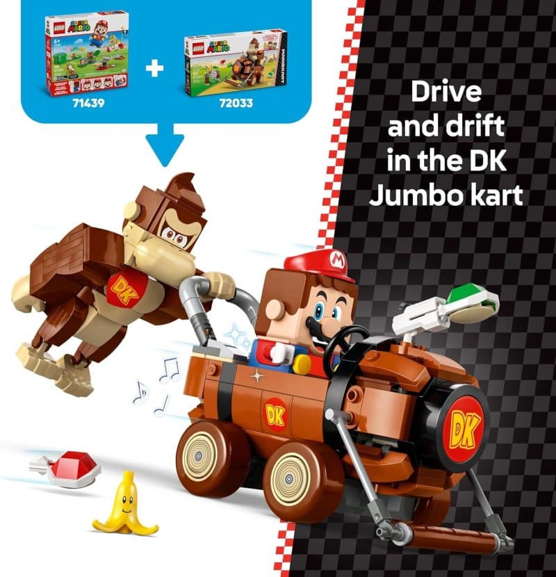 LEGO Super Mario Mario Kart™ – Donkey Kong & DK Jumbo (72033) - Image 3