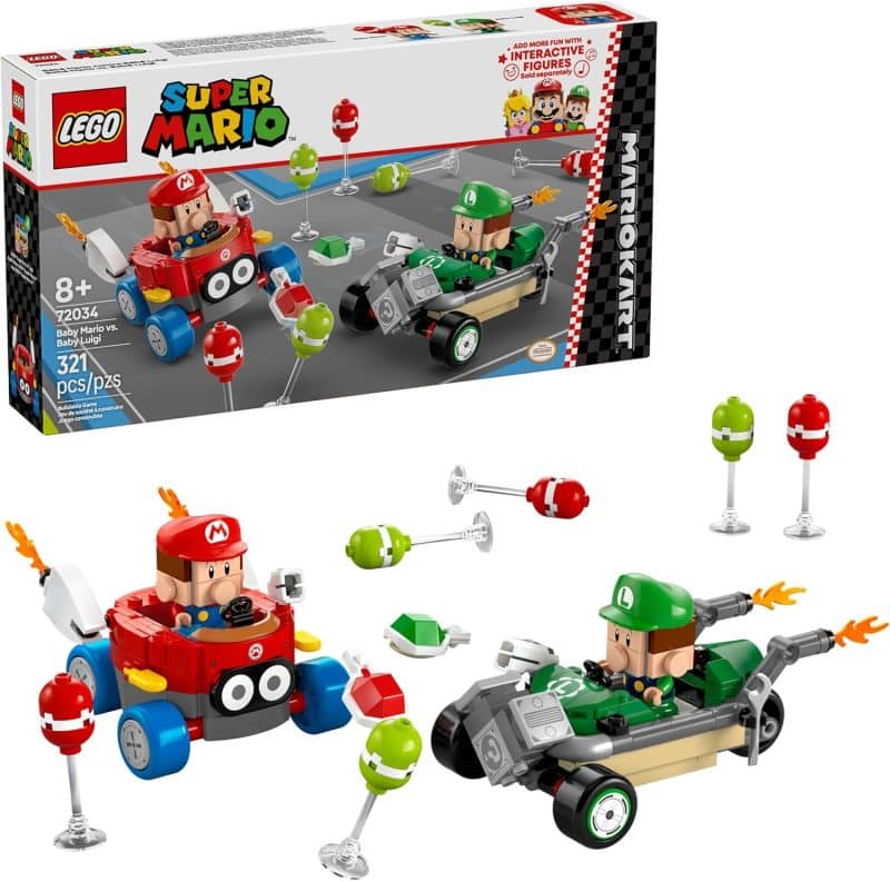 LEGO Super Mario Mario Kart™ – Baby Mario vs. Baby Luigi (72034)