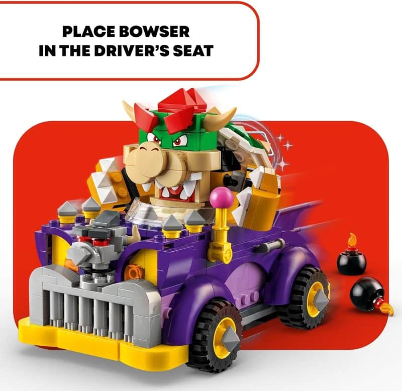 LEGO Super Mario Bowser's Muscle Car Expansion Set (71431) - Image 3