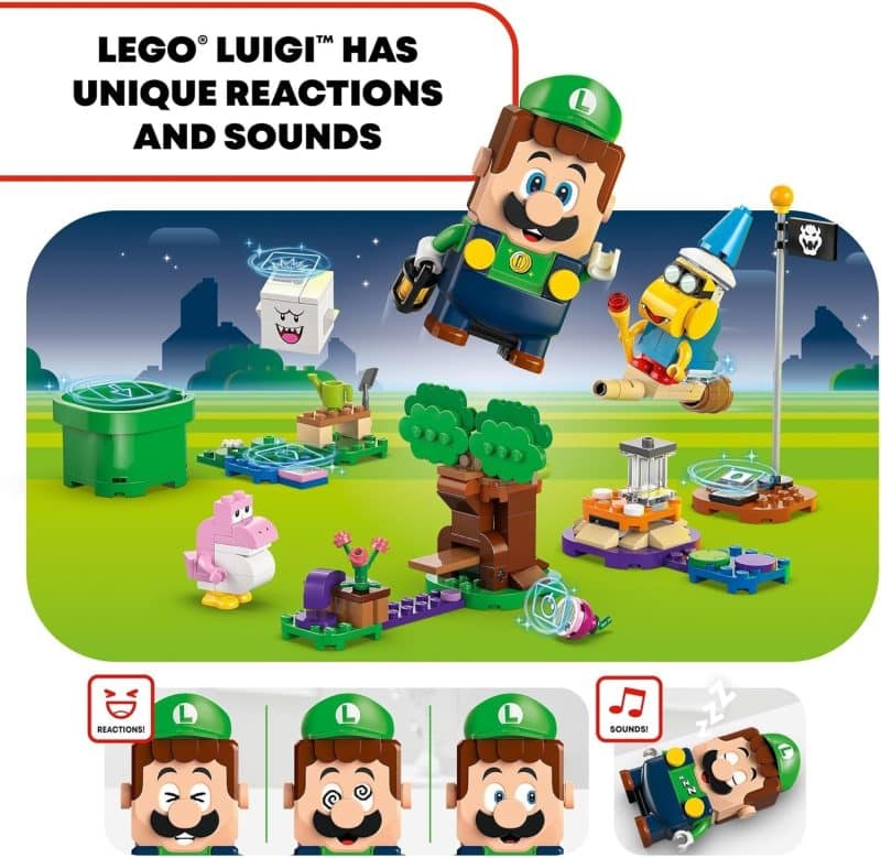 LEGO Super Mario Super Adventures with Interactive LEGO® Luigi™ (71440) - Image 4