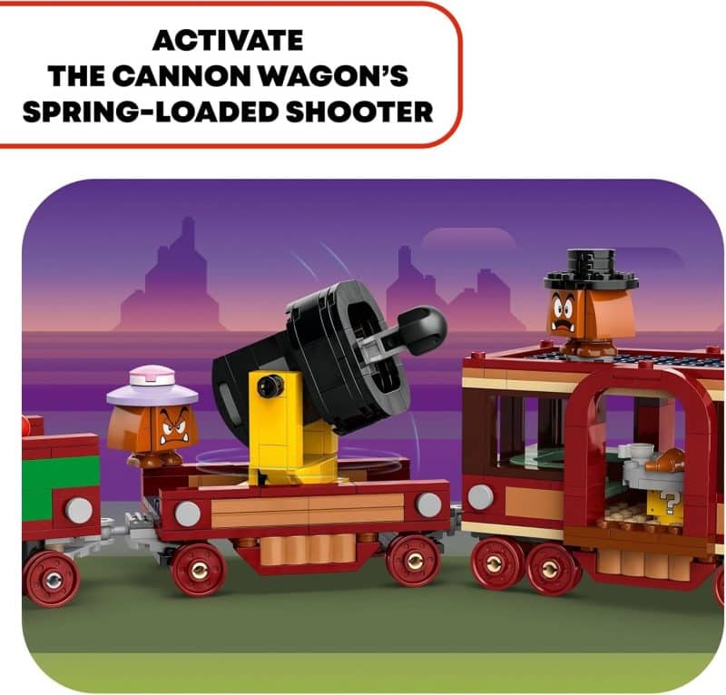 LEGO Super Mario The Bowser Express Train (71437) - Image 4