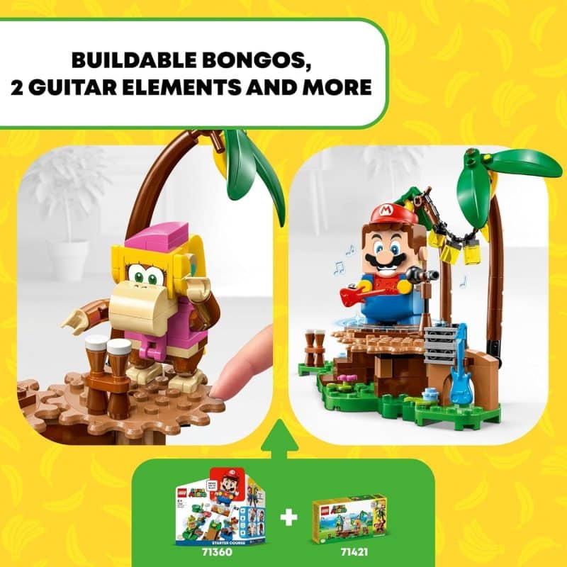 LEGO Super Mario Dixie Kong's Jungle Jam Expansion Set (71421) - Image 6