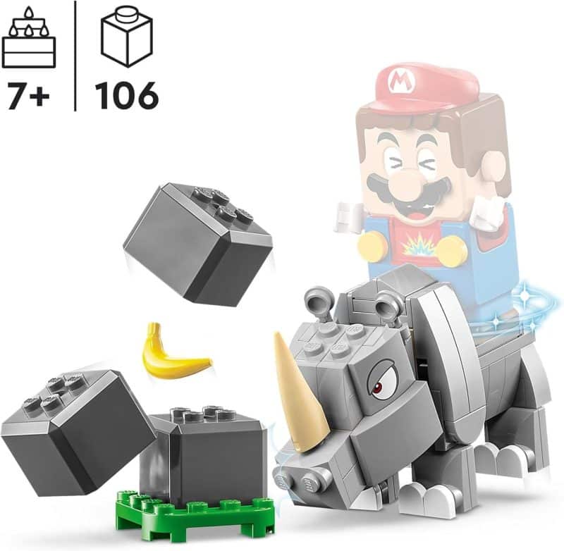 LEGO Super Mario Rambi the Rhino Expansion Set (71420) - Image 3