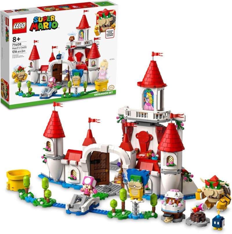 LEGO Super Mario Peach’s Castle Expansion Set (71408)