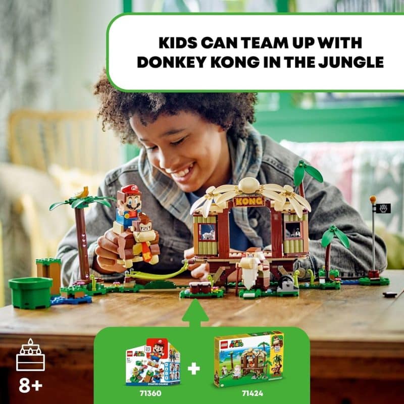LEGO Super Mario Donkey Kong's Tree House Expansion Set (71424) - Image 2