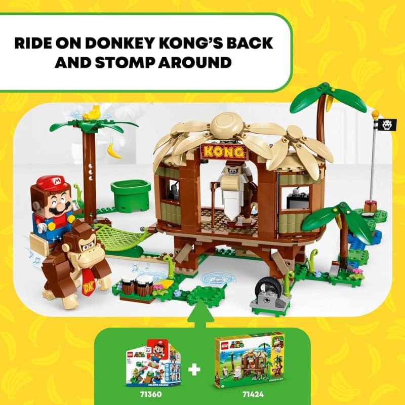 LEGO Super Mario Donkey Kong's Tree House Expansion Set (71424) - Image 3