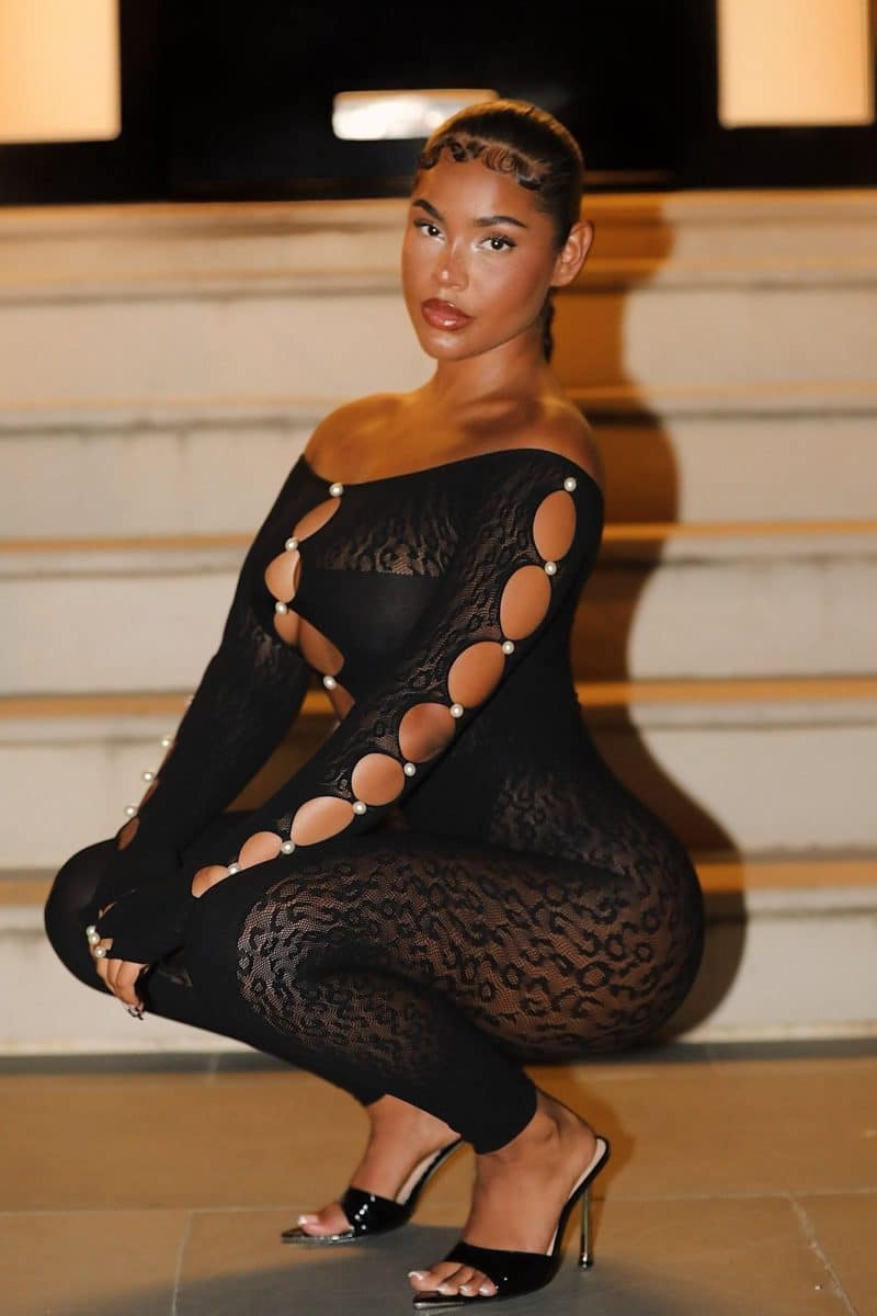 Fashion Nova Sierra Seamless Jumpsuit - Image 2