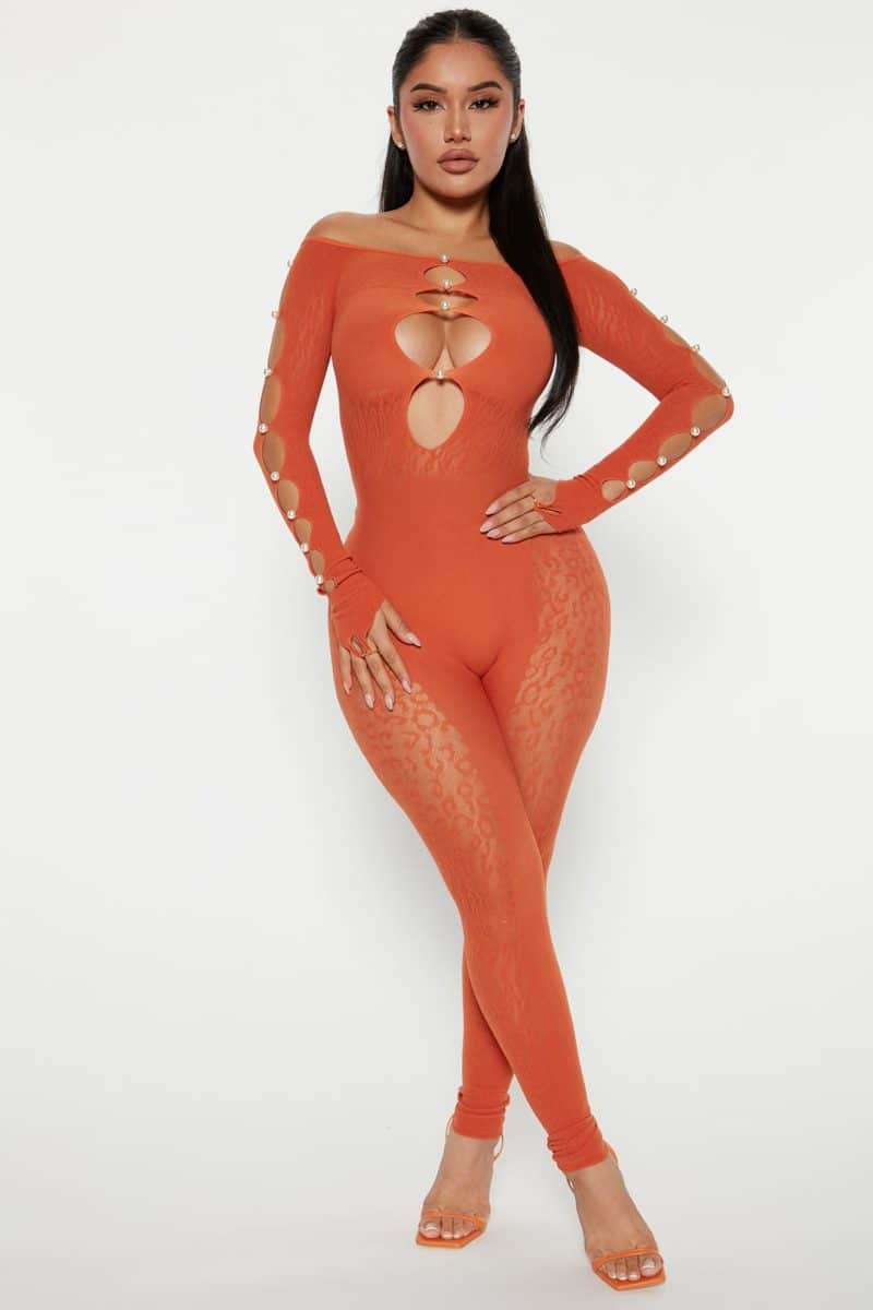 Fashion Nova Sierra Seamless Jumpsuit - Image 20