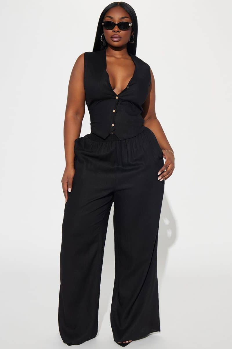 Fashion Nova Perfect Vacay Linen Pant Set - Image 10