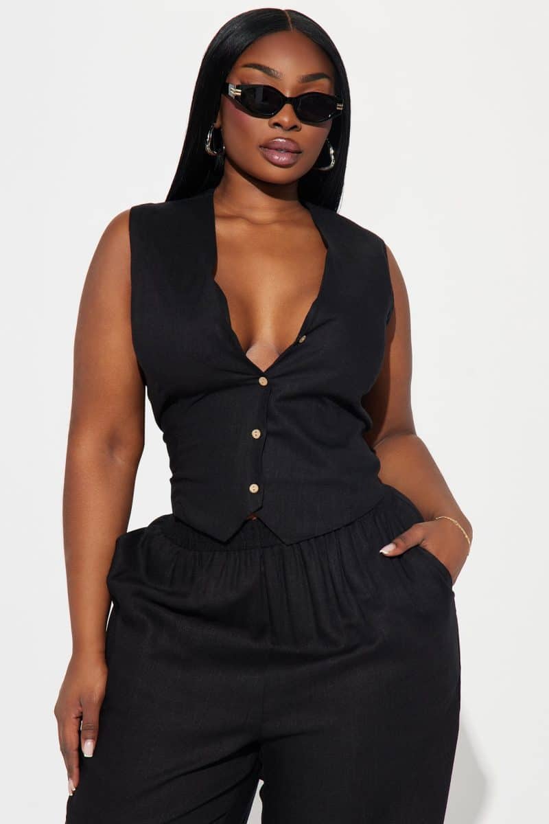 Fashion Nova Perfect Vacay Linen Pant Set - Image 11