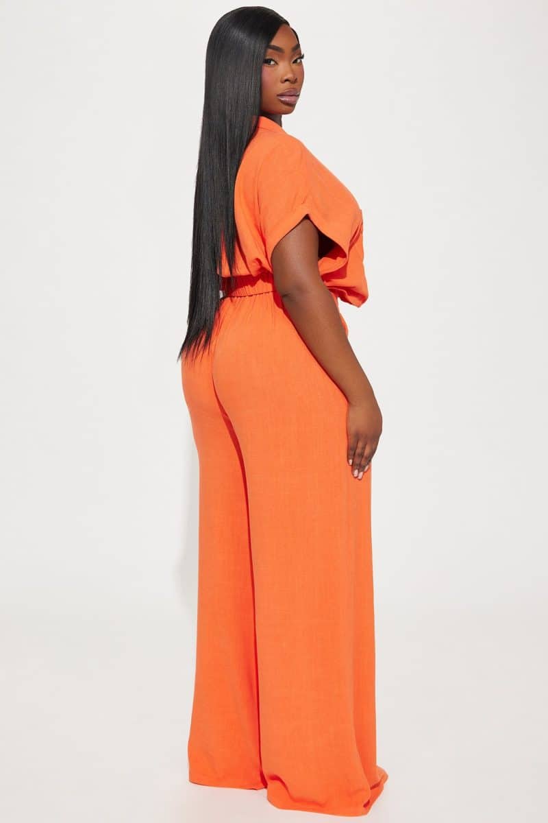 Fashion Nova Andrea Linen Pant Set - Image 6