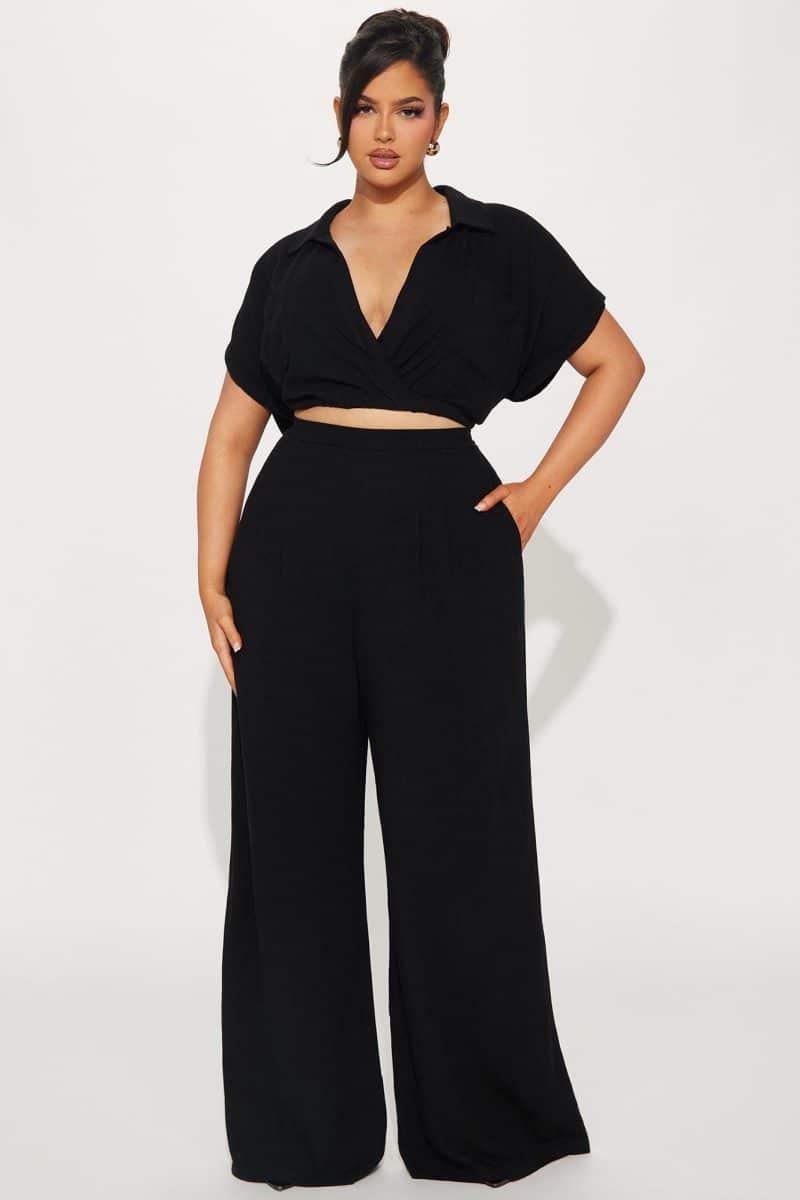 Fashion Nova Andrea Linen Pant Set - Image 10