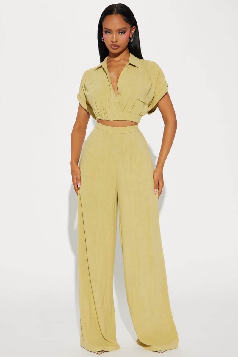 Fashion Nova Andrea Linen Pant Set - Image 13